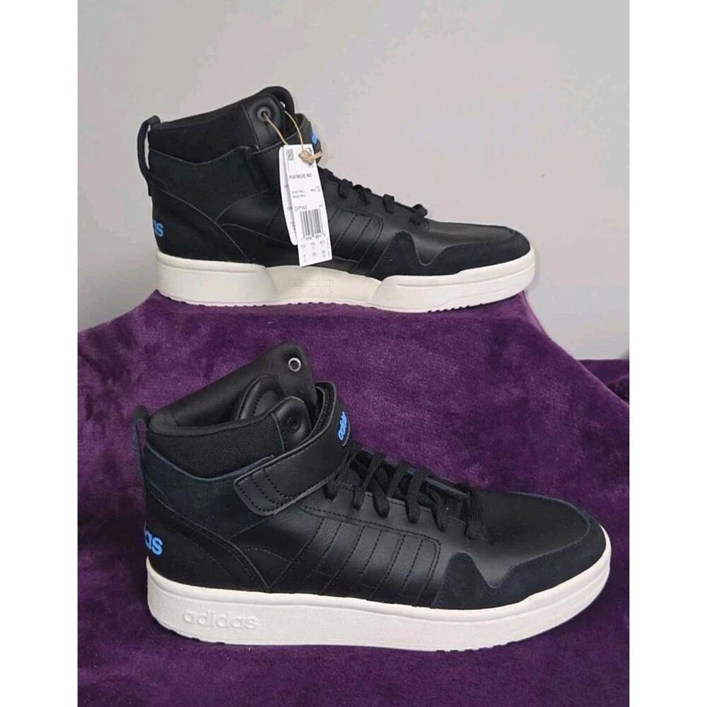 Men's Adidas Postmove Mid Leather Basketball Shoes GY7163 Size 11 NIB